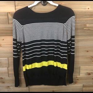 ZARA Navy Striped Sweater